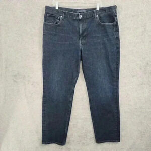 Everlane Mens Athletic Jeans 94% Organic‎ Cotton Denim Dark Wash Size 40x30